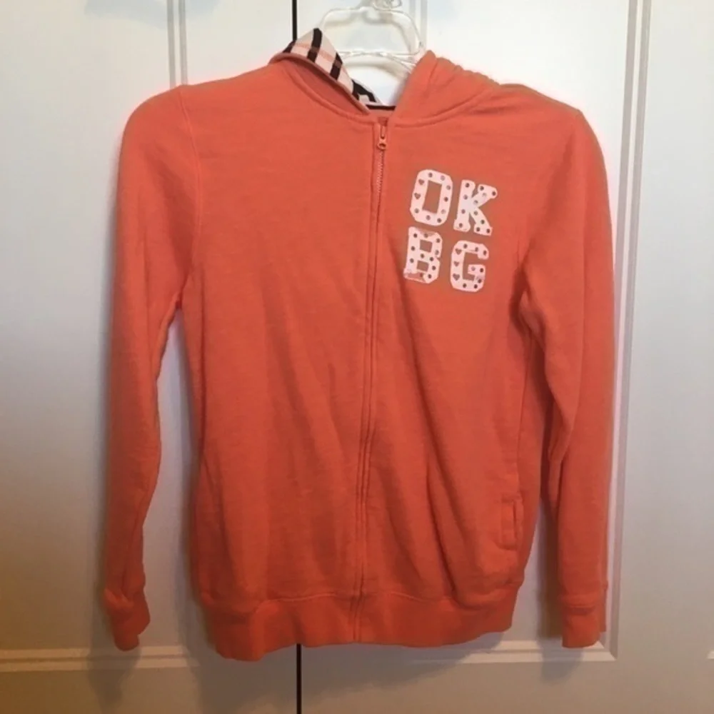 Osh Kosh Girls size 12 hooded sweatshirt NWOT